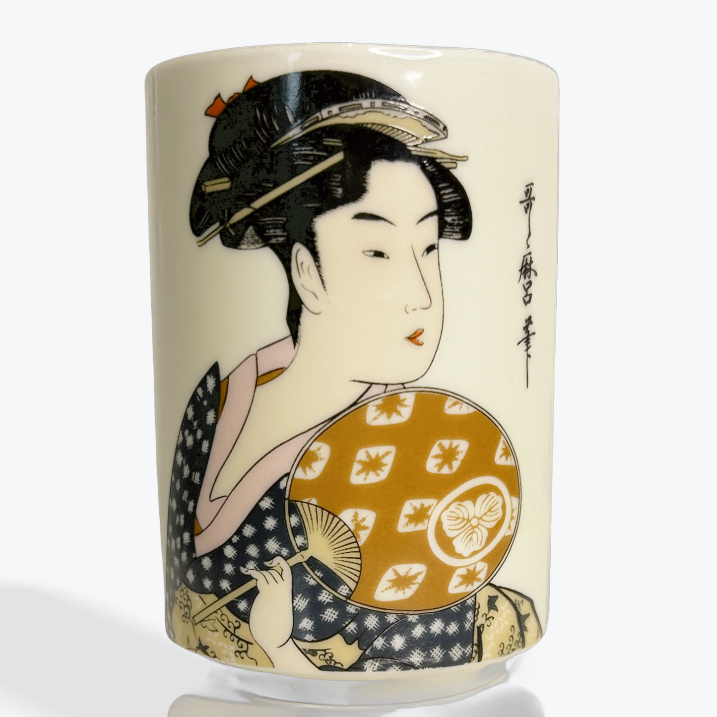 Vintage Geisha Porcelain Cups Set Of 4