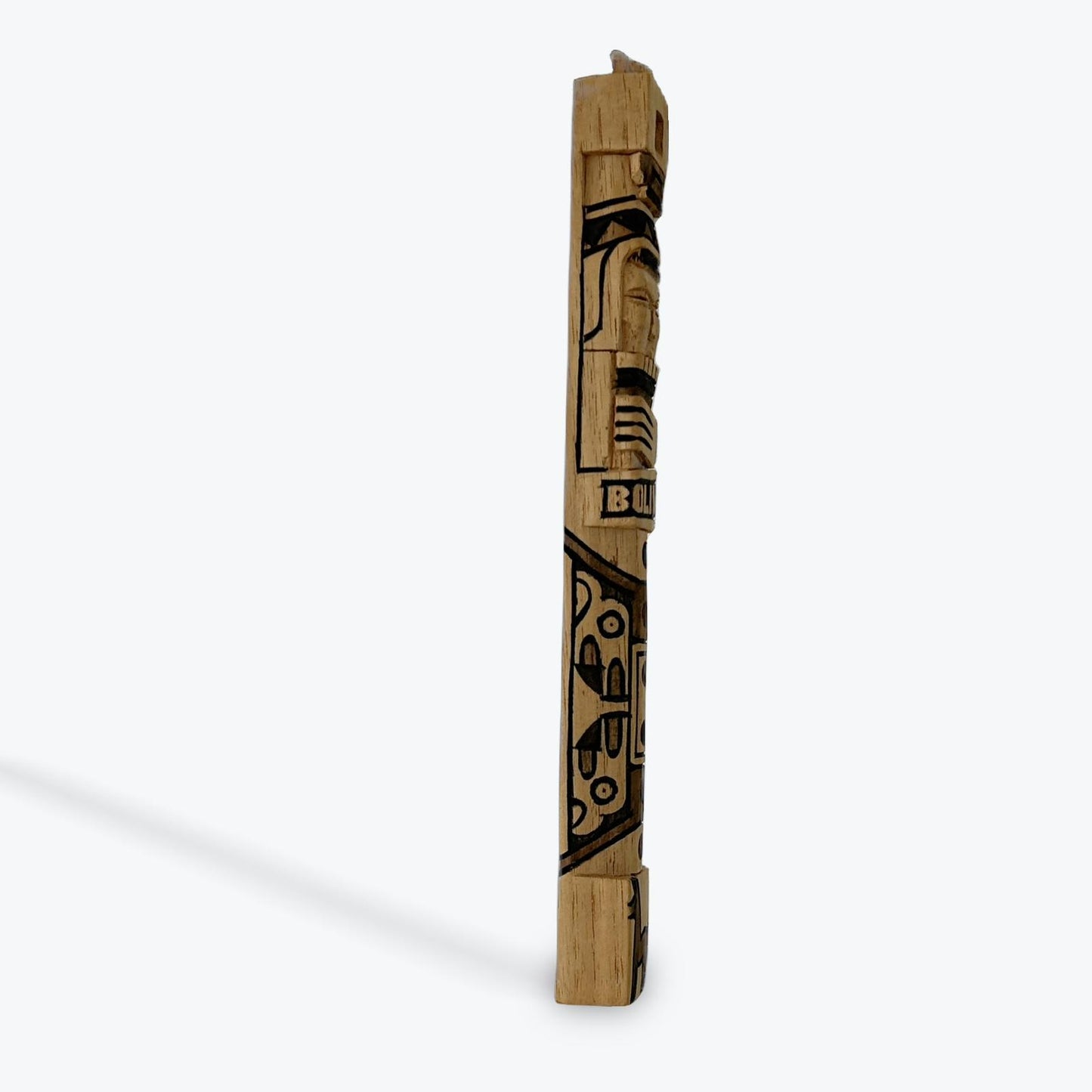 CARVED TARKA FLUTE