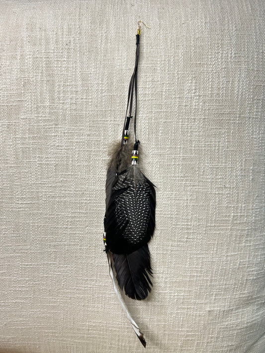 MYSTIC TRANSFORMER FINE FEATHERED FRIEND CEREMONY EARRING