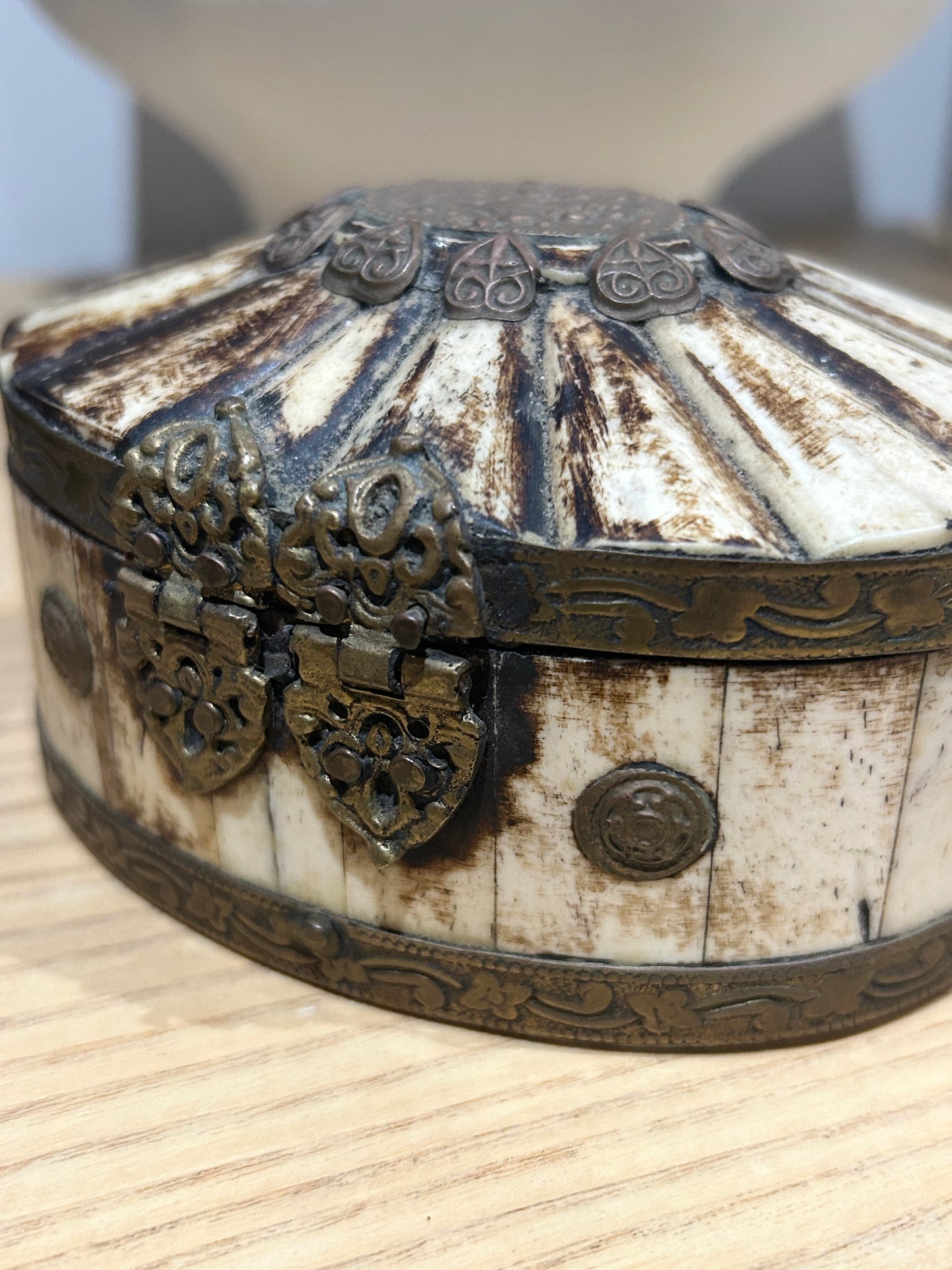 INDIA BONE INLAY BOX