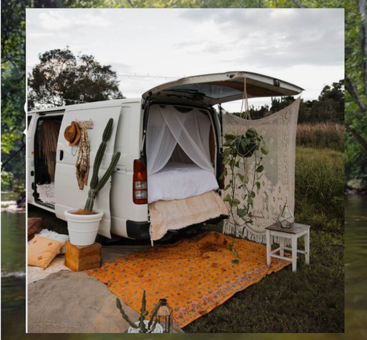 CAMPING, VAN OR CAR CAMPING : $1.00