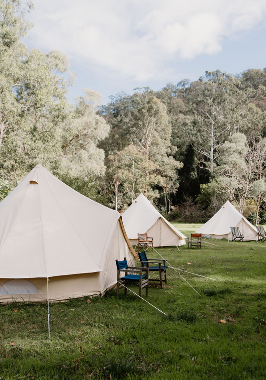 SHARED Glamping Tent : SLEEPS 4 PEOPLE : This price is for ONE BED