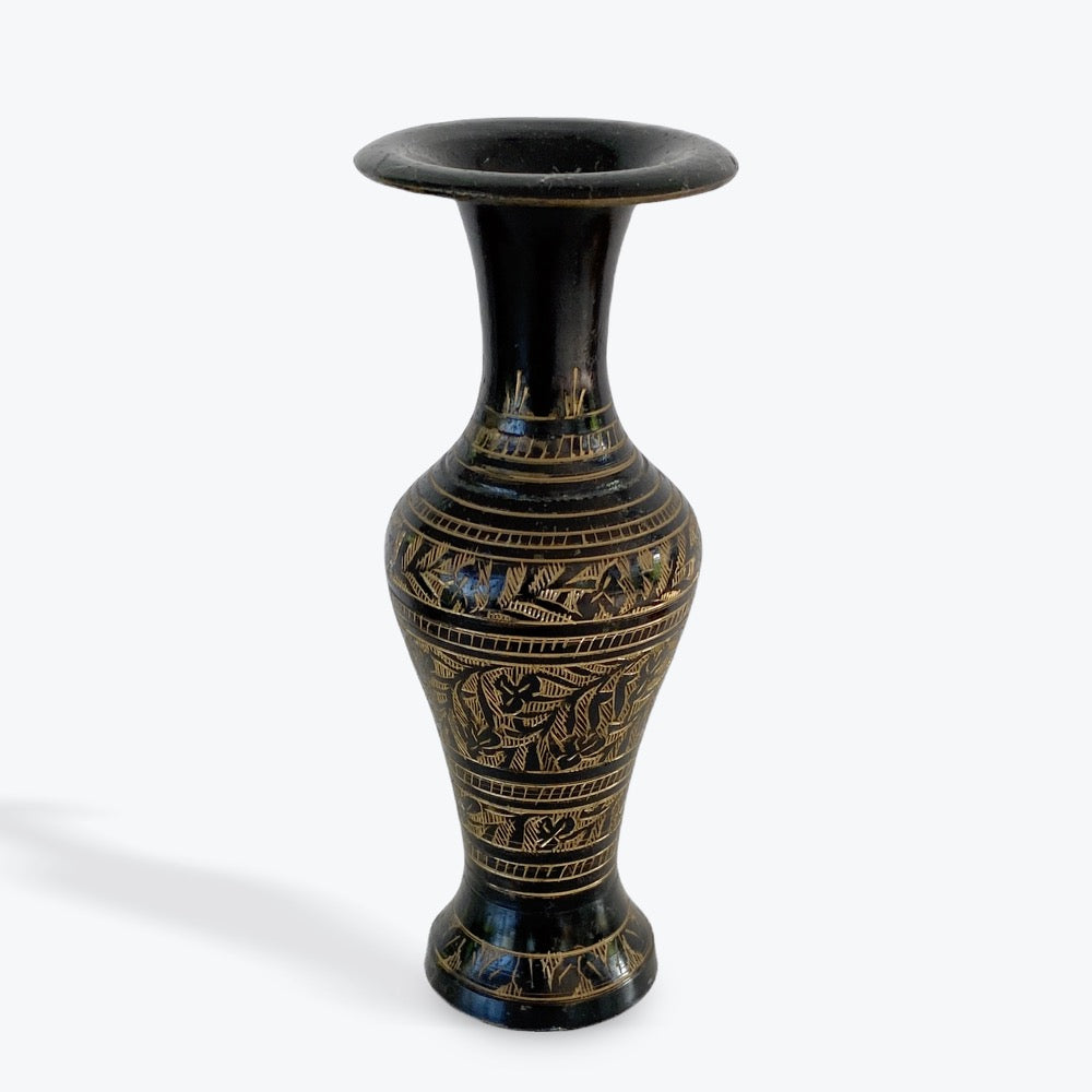 Indian Etched Vase