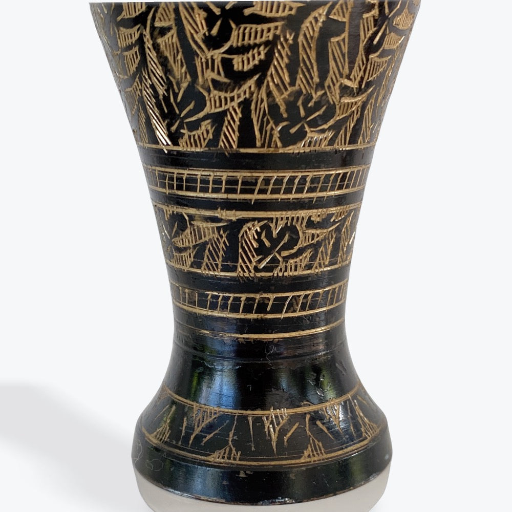 Indian Etched Vase