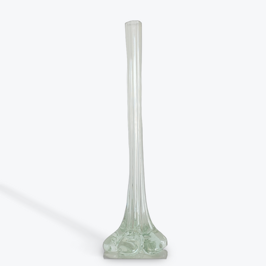 MURANO VINTAGE CLER GLASS VASE